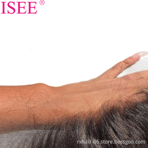 Hot Sale Pre Plucked Swiss Hd Lace Frontal Closure,Cuticle Aligned Thin Transparent Ear To Ear 13X4/13x6 Lace Wig